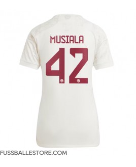 Günstige Bayern Munich Jamal Musiala #42 3rd trikot Damen 2023-24 Kurzarm